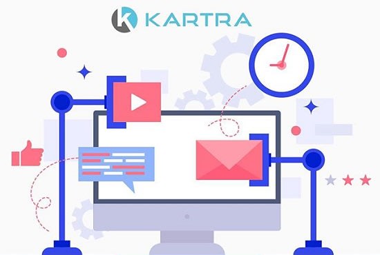 I will build funnels and campaigns using kartra