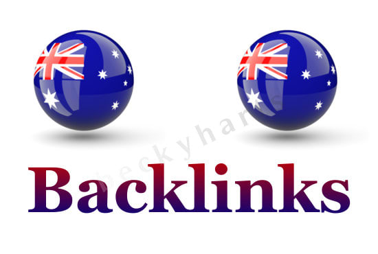 I will build high da SEO links from top australian sites