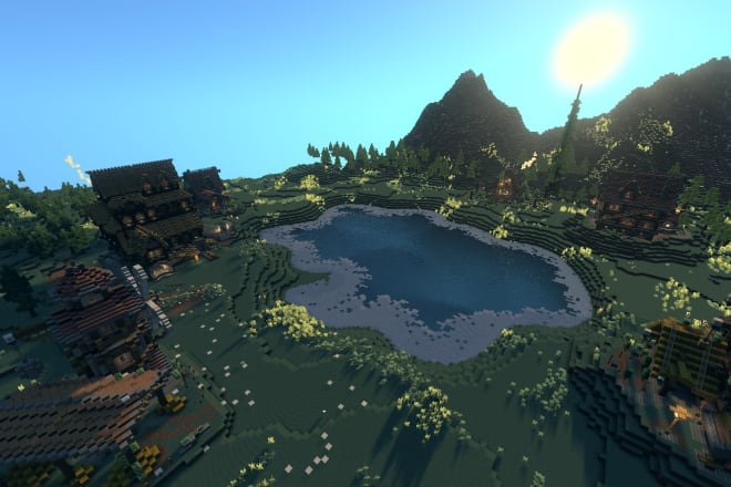 I will build in minecraft for you islands,maps and roll play maps