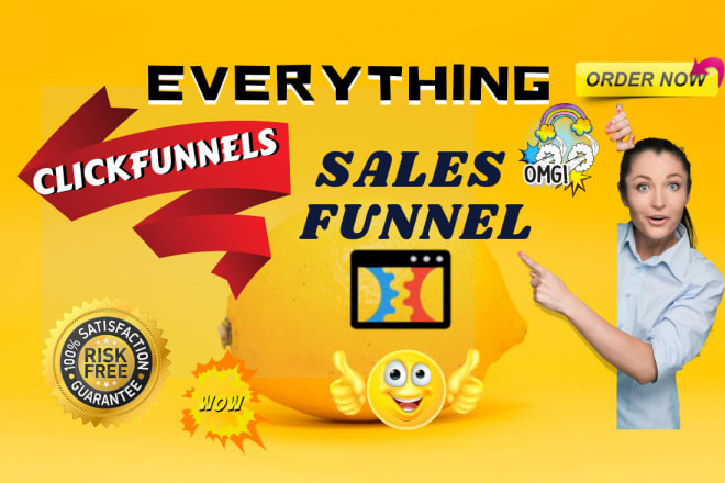 I will build or fix your clickfunnels sales funnel or landing page