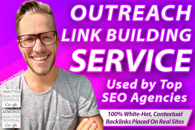 I will build SEO backlinks through blogger outreach high quality link building service