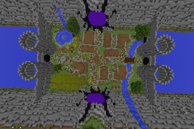 I will build spawns, lobbies, or game maps for minecraft java servers
