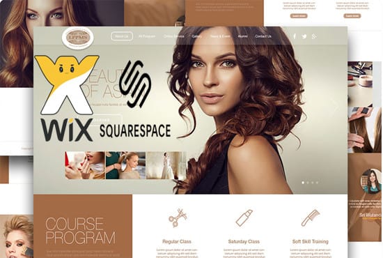 I will build wix ecommerce store and squarespace woocommerce and shopify professional