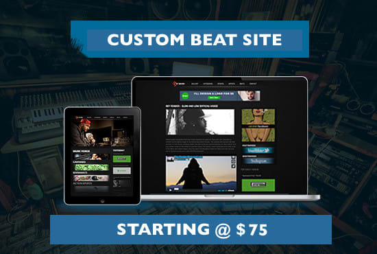 I will build your custom beat website