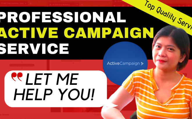 I will build your marketing automations in activecampaign
