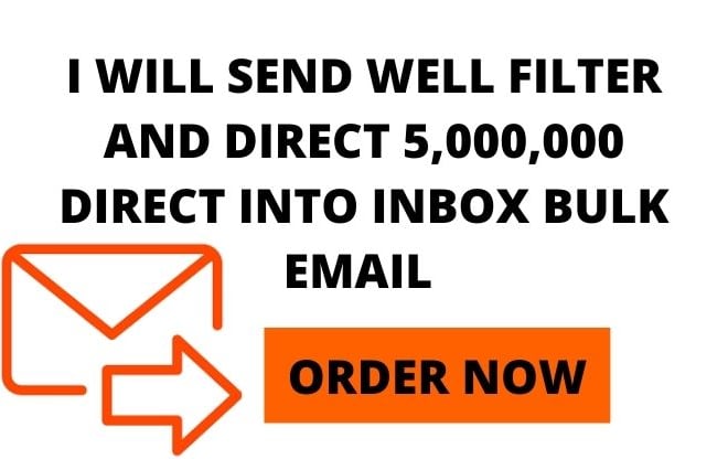 I will bulk email, bulk email sender, email blast, bulk email marketing, email sending