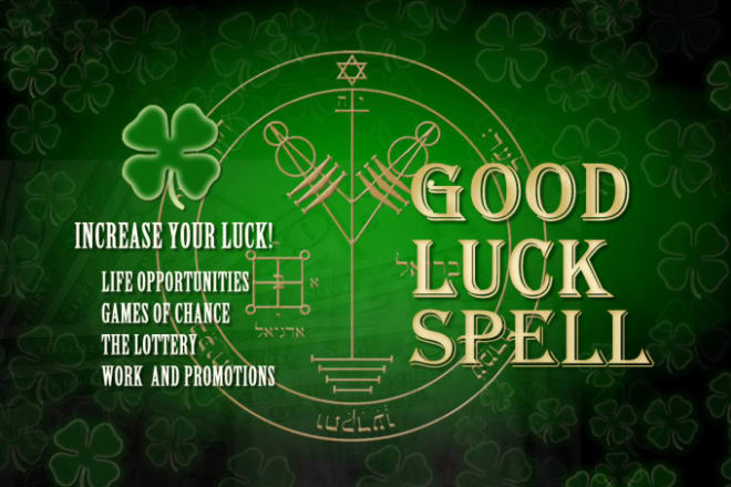I will cast a powerful wiccan good luck spell