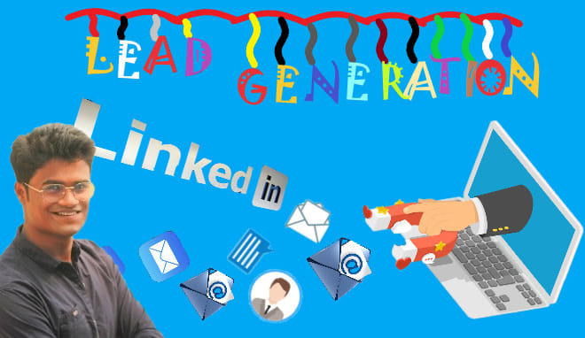 I will collect sales lead b2b leads in linkedin with a valid mail