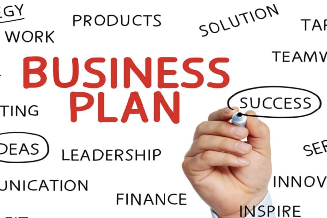 I will complete professional business plan and marketing plan