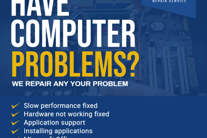 I will computer repair through online