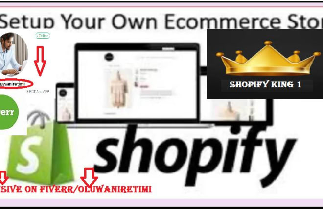 I will construct shopify website from scratch affiliate website,shopify store with pg