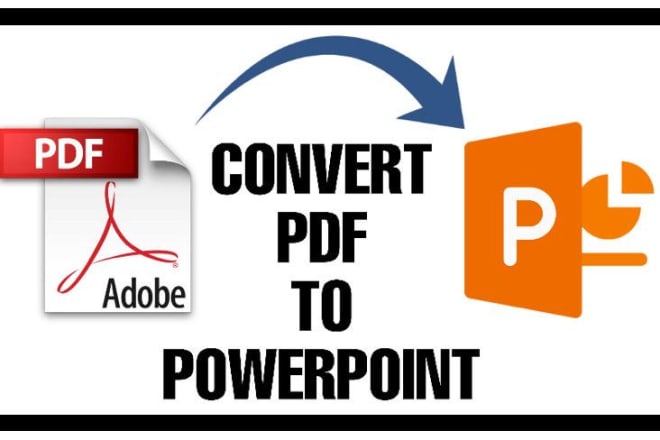 I will convert PDF to powerpoint presentation