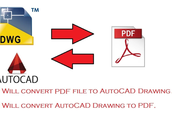I will convert pdf,image, sketch to autocad dwg and do any drafting