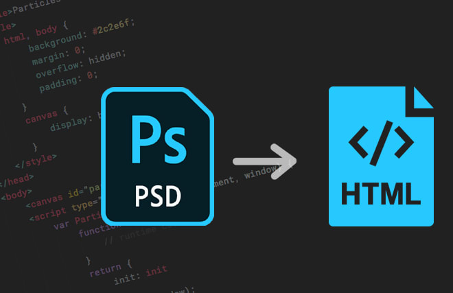 I will convert psd, ai, jpg, png, pdf, sketch to responsive html, wordpress and shopify