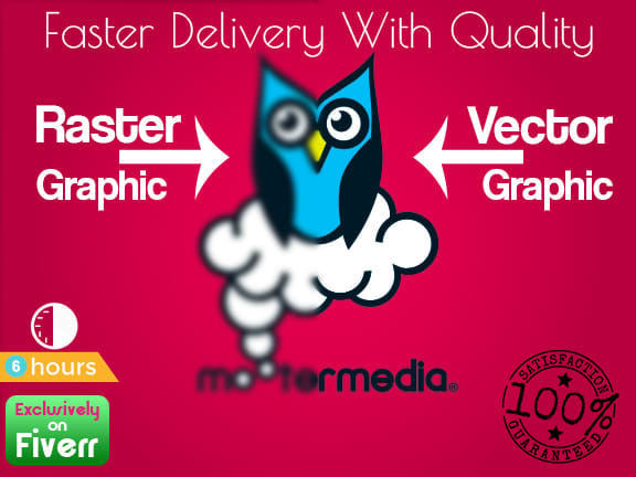 I will convert to vector your logo, vector tracing within 6 hours