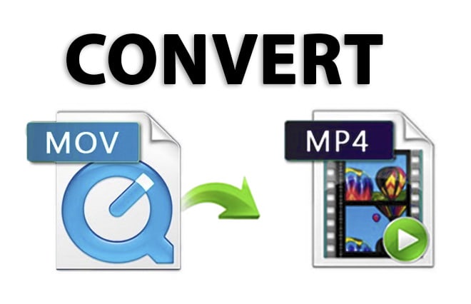 I will convert video mov to mp4