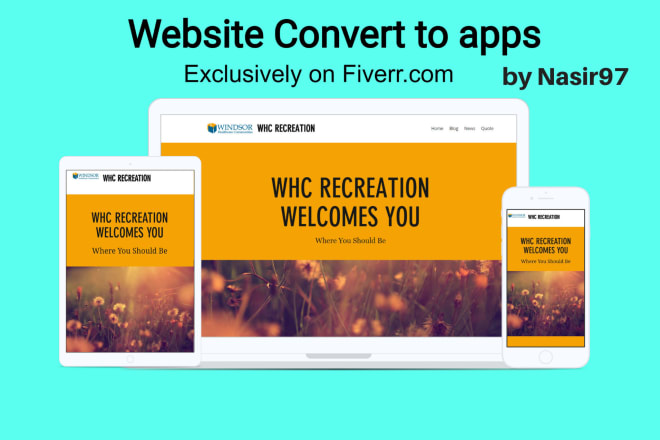 I will convert website to android app and IOS app