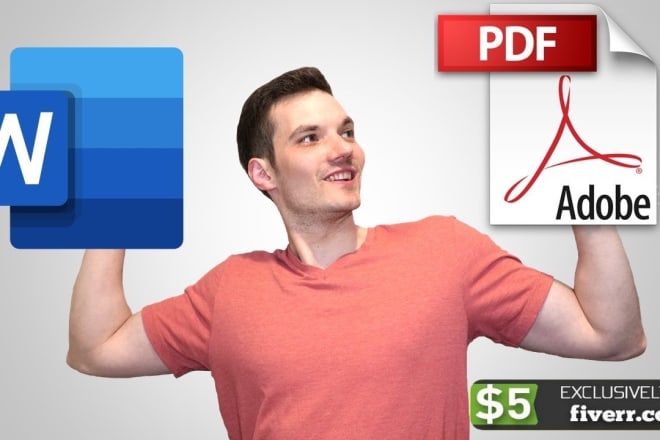 I will convert word to PDF documents doc to PDF