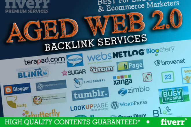 I will create 250 articles backlinks on on my aged web 2 0 pbn