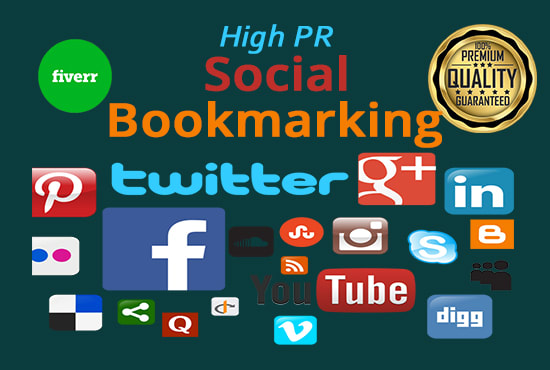 I will create 300 high pa da social bookmarking manually