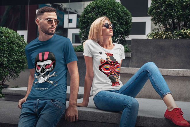 I will create 5 incredible HD t shirt mockups with real models