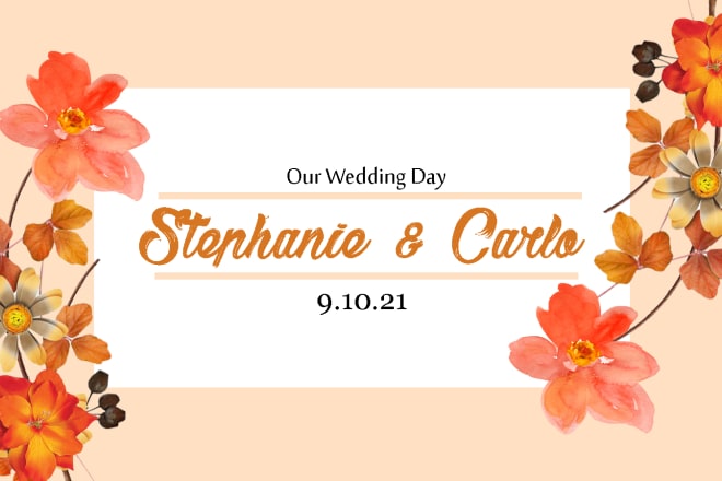 I will create a beautiful design for your invitation card