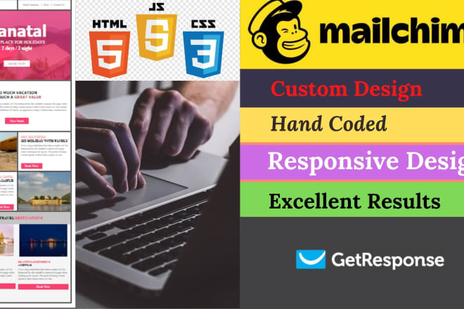 I will create a best quality responsive HTML email template for you
