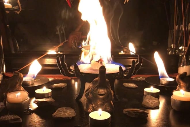 I will create a magick altar to help you out