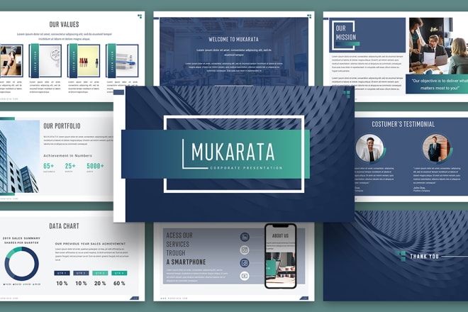 I will create a modern professional powerpoint for you