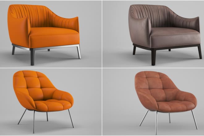 I will create a nice furniture 3d model in 3dsmax