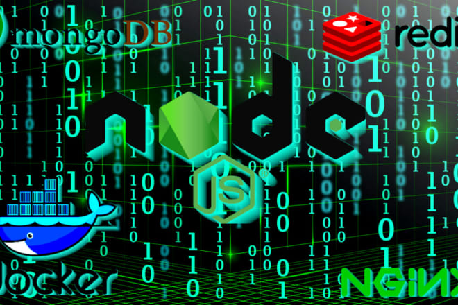 I will create a perfect backend software with nodejs, mongodb, redis, docker, nginx