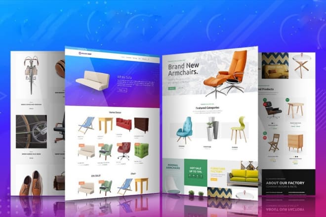 I will create a professional ecommerce website