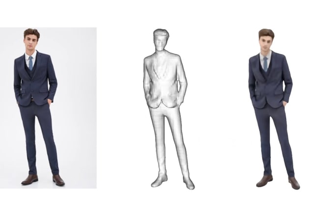I will create a realistic 3d wireframe model of any person or even celebrity