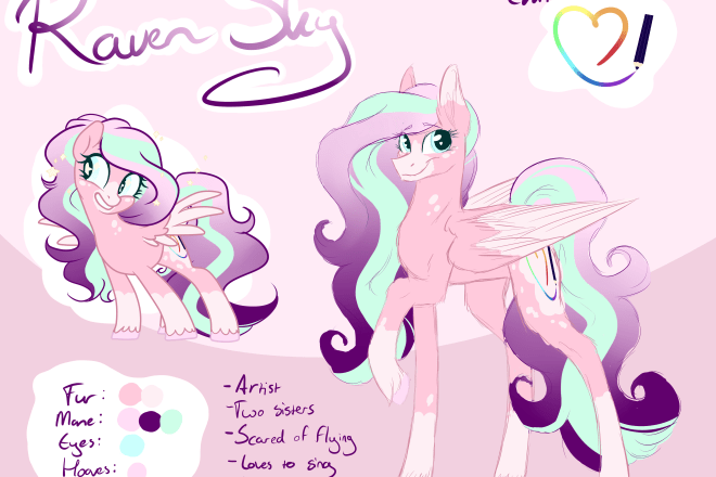 I will create a reference sheet for you