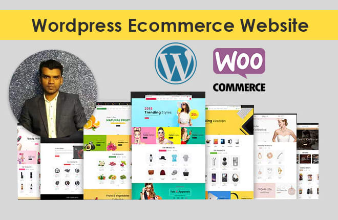 I will create a responsive ecommerce website in wordpress