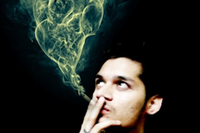 I will create a smoking effect on your pic