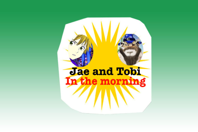I will create a troy and abed in the morning logo for you