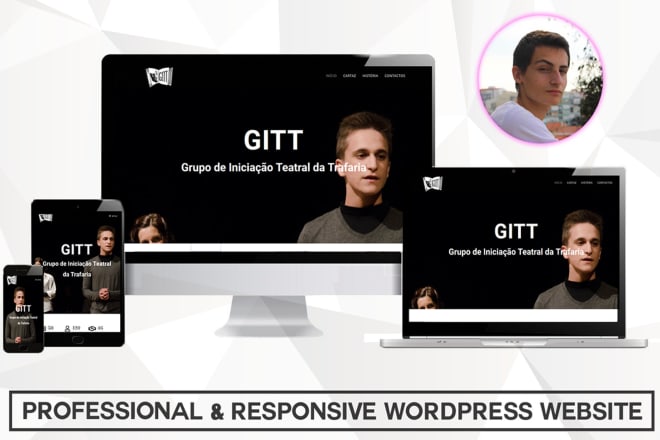 I will create a wordpress website professional and responsive