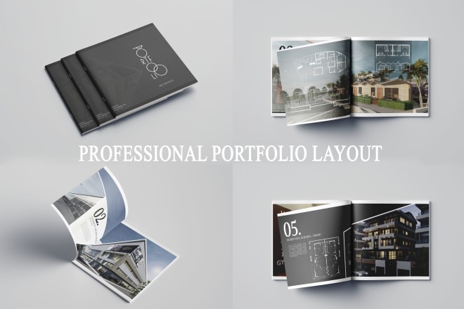 I will create amazing architectural boards and portfolio layout