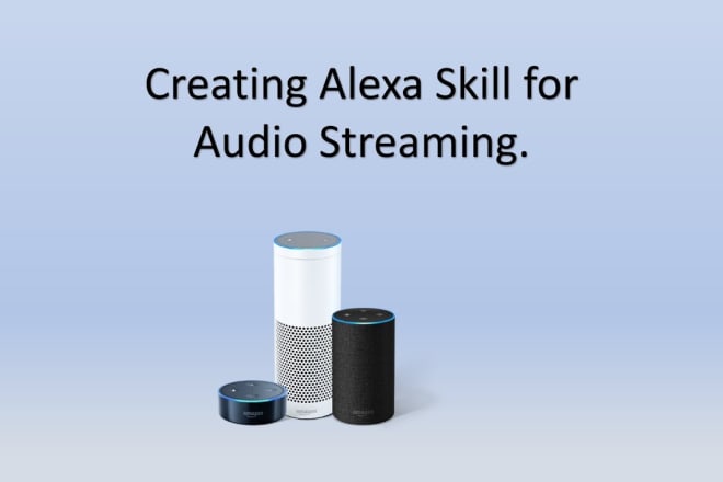 I will create an alexa skill for your radio station in an day