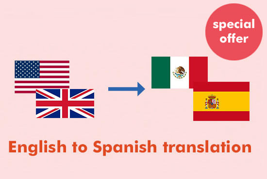 I will create an awesome english to spanish translation