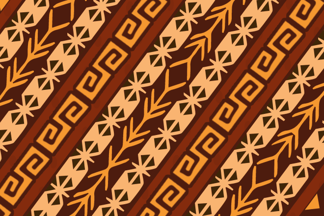 I will create an indonesian traditional pattern design