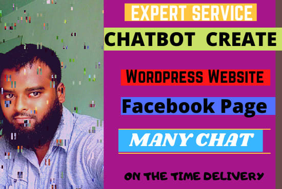 I will create an intelligent chatbot for facebook and website