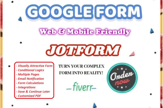 I will create an online google form or jotform