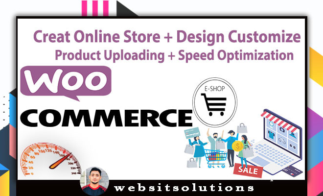 I will create and design your ecommerce store and website