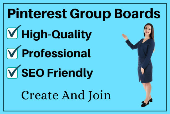 I will create and join active pinterest group boards in your niche