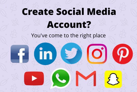 I will create and manage your social media account