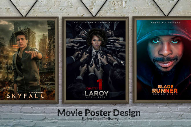 I will create any kind of professional movie,song poster