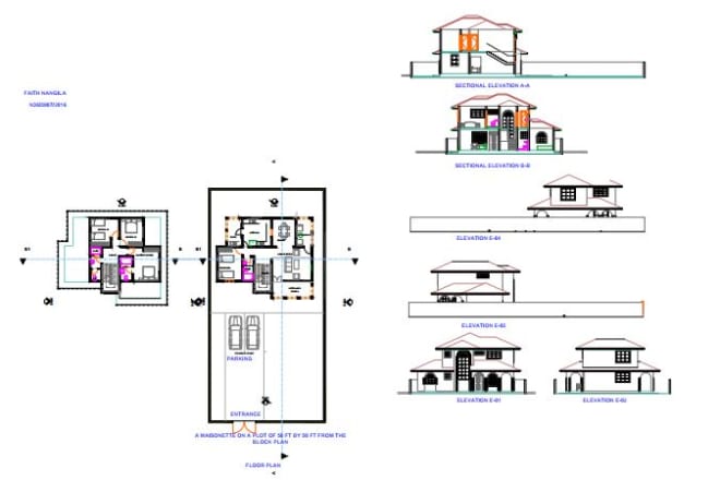 I will create architectural and structural plans