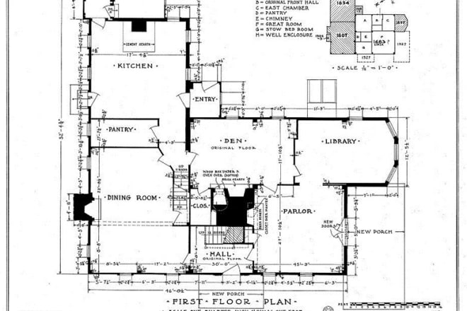 I will create architectural plans and blueprint designs